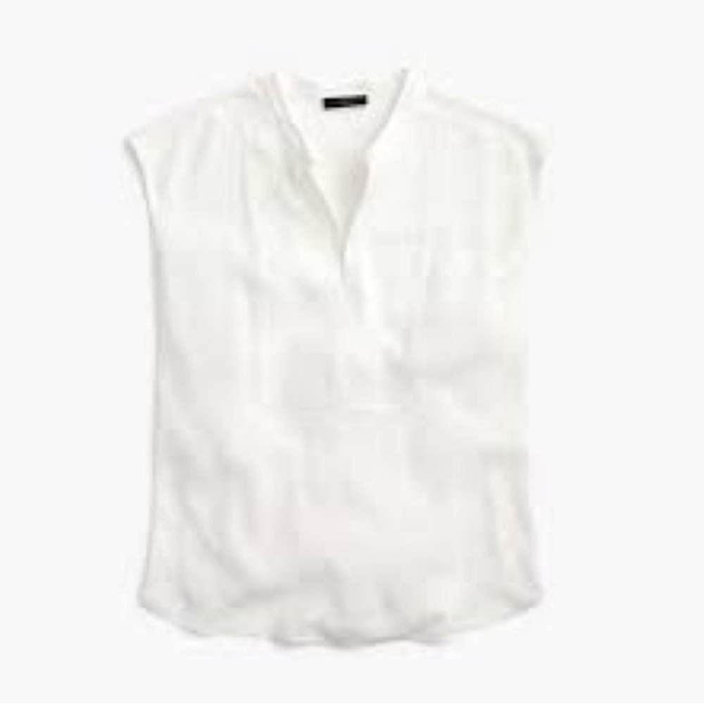J. Crew Drapey Cap Sleeve Top in Olive Green Size XXSP